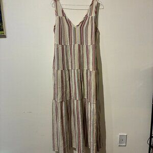 Marine Layer Sleeveless Tiered Maxi Dress -‎ Women's S